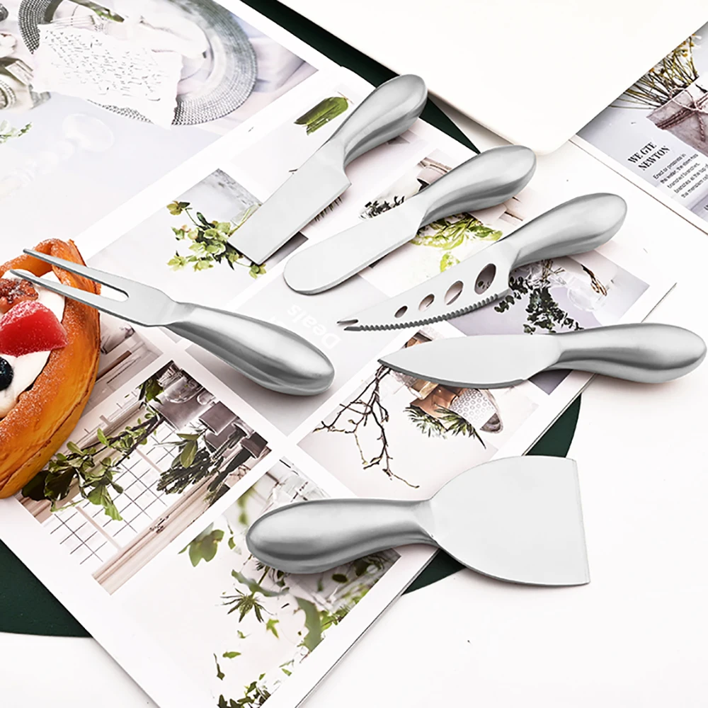 Home Cooking Utensil Set - 6Pcs Butter Cutter Tableware Set Cheese