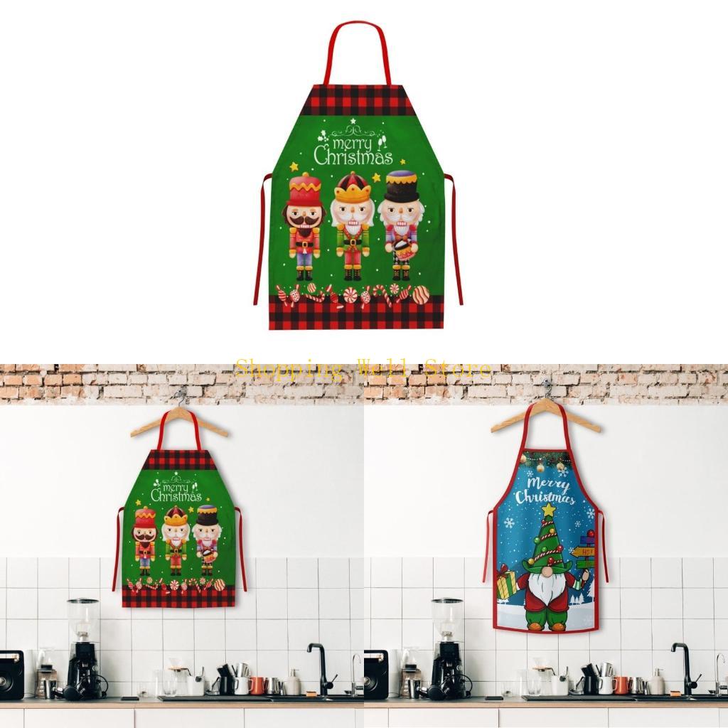 Home Cooking Shows - KX4B Christmas Apron for Home Kitchen
