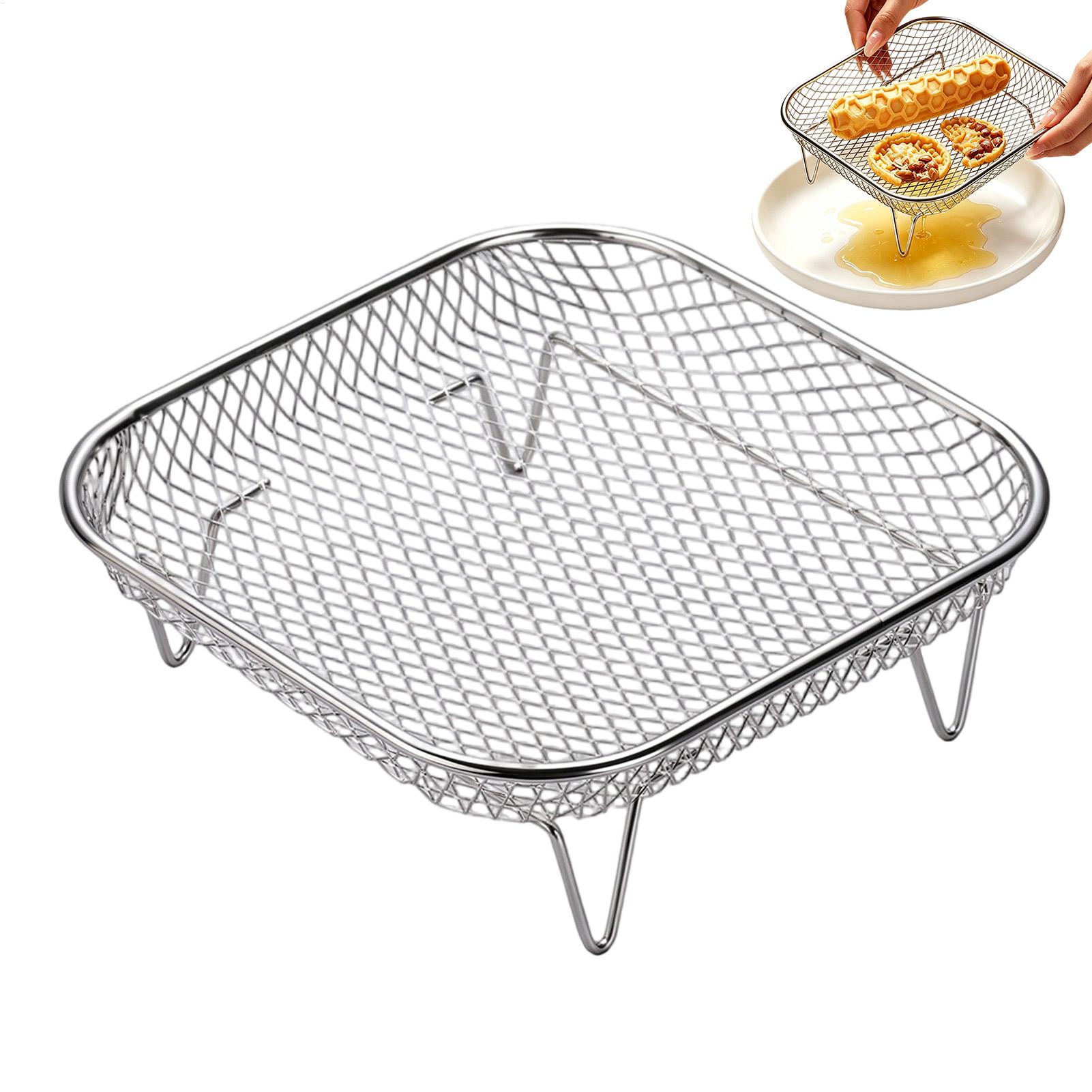 Home Cooking Shows - Air Fryer Rack Square Food Grade