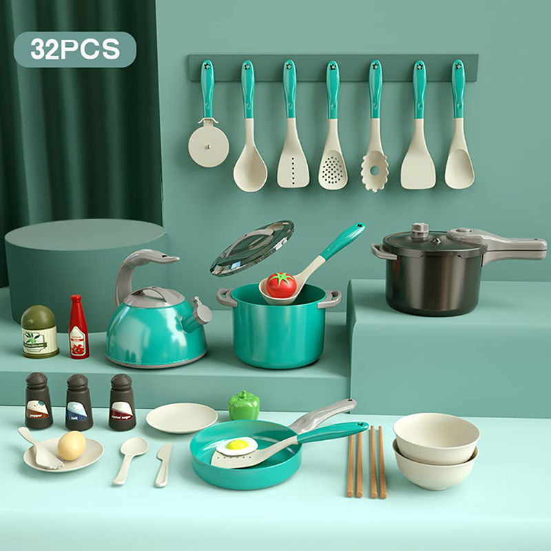 Kids Kitchen Toy Accessories T - Home Cooking Utensil Set review and price