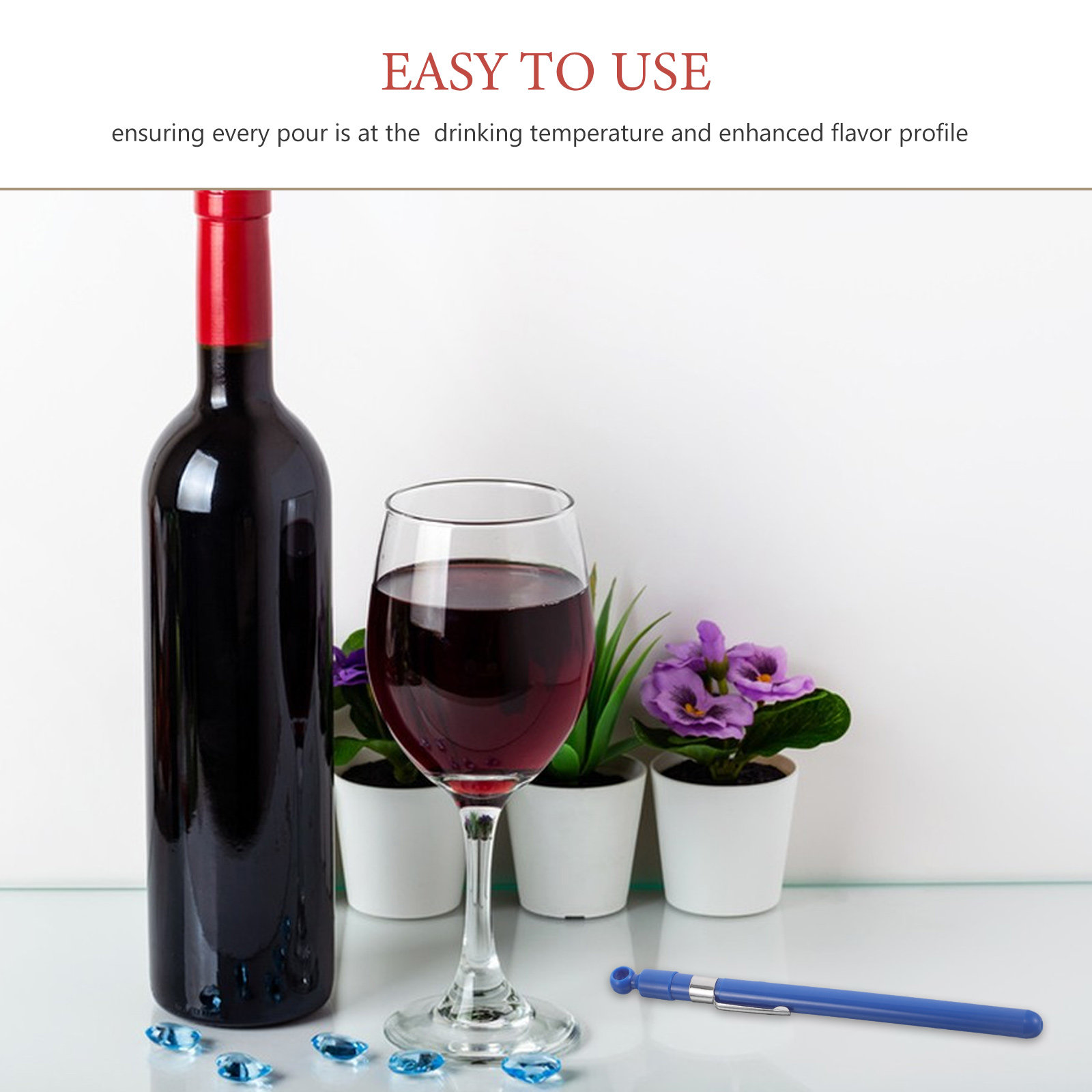 Glass Wine Thermometer Easy Re - Home Cooking In review and price