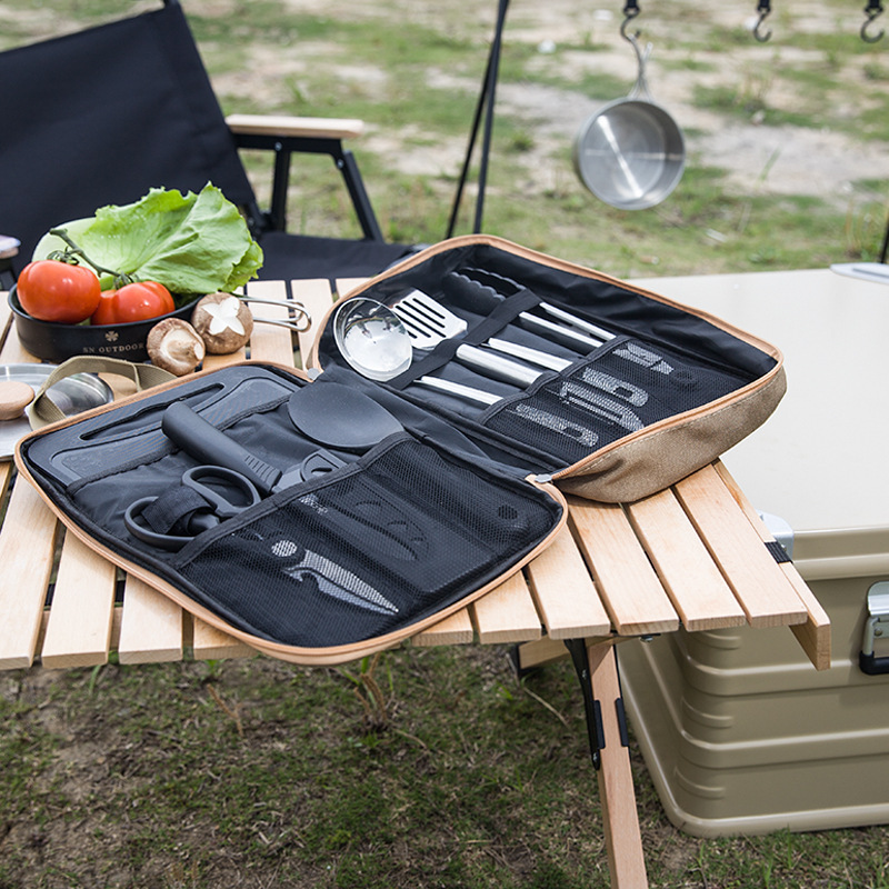 8pcs Camping Kitchen Cookware  - Home Cooking Utensil Set review and price