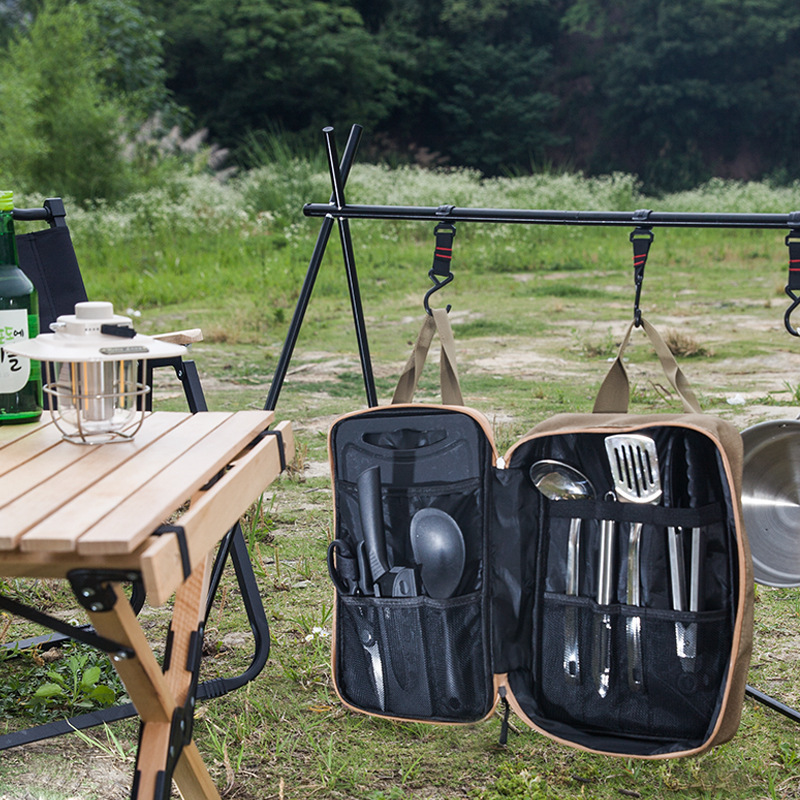 8pcs Camping Kitchen Cookware  - Home Cooking Utensil Set review and price