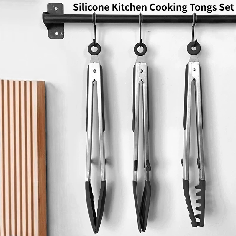 3pcs Silicone Kitchen Cooking  - Home Cooking Utensil Set review and price