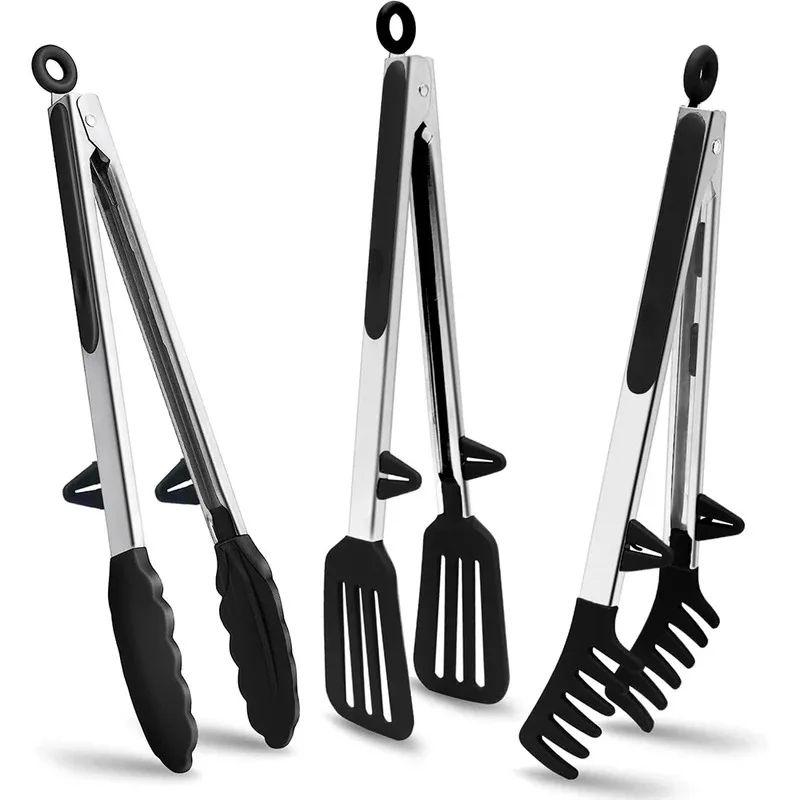 3pcs Silicone Kitchen Cooking  - Home Cooking Utensil Set review and price