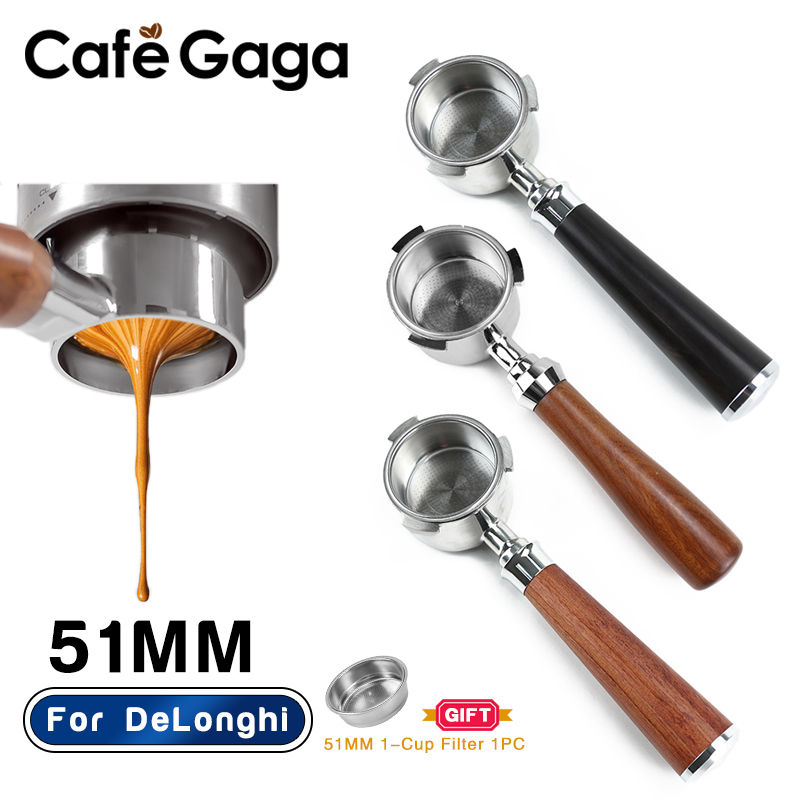 51mm Coffee Bottomless Portafi - Delonghi Espresso Dedica 685 review and price