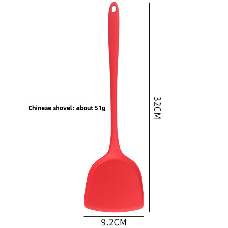 Silicone Chinese Wok Spatula L - Home Cooking Chinese review and price