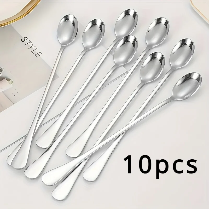 Stainless Steel 1/10pcs Long H - Home Cooking Utensil Set review and price