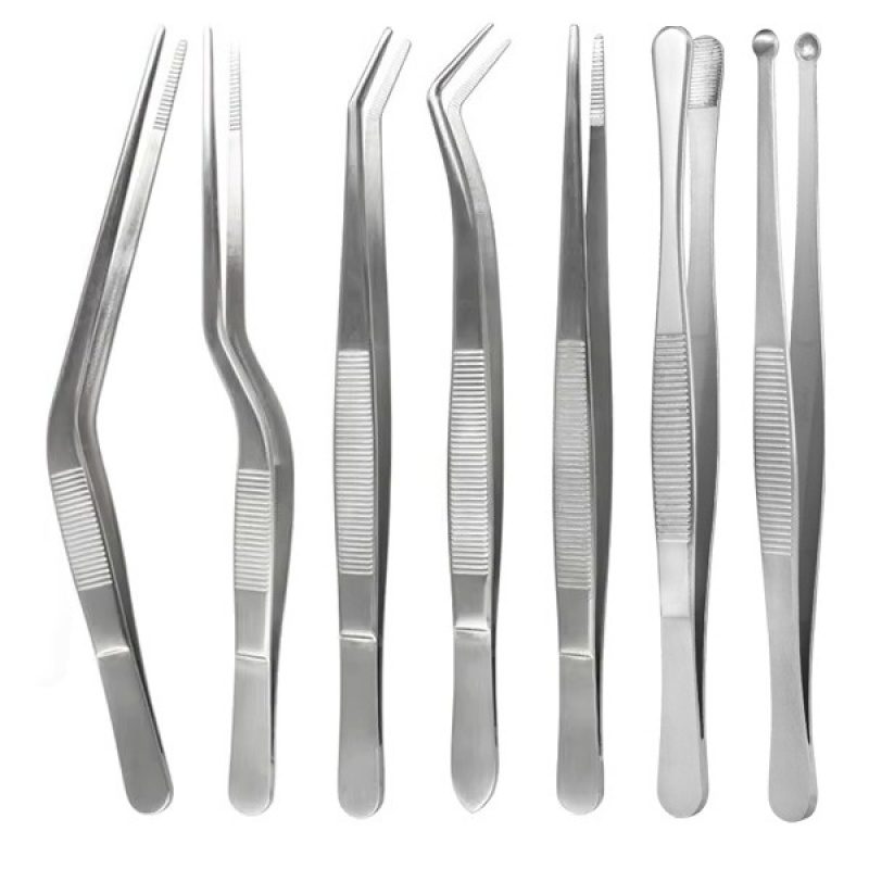 Stainless Steel Plating Tongs  - Home Cooking Utensil Set review and price