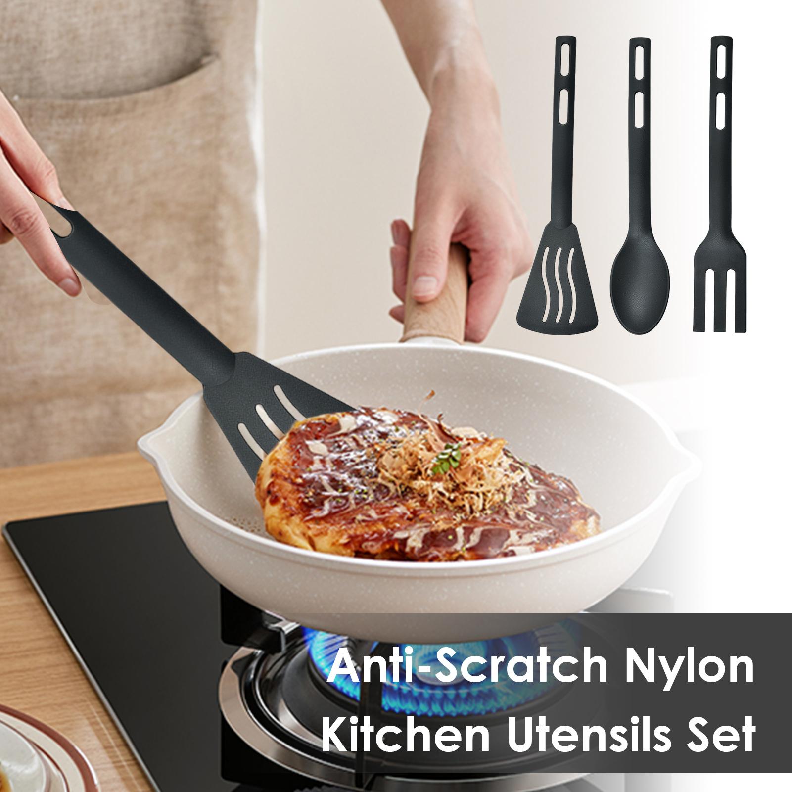 Heat Resistant Kitchen Utensil - Home Cooking Utensil Set review and price