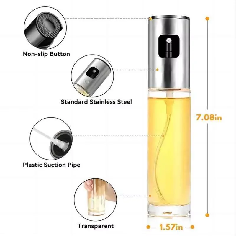 Glass Oil Sprayer for Cooking  - Home Cooking Utensil Set review and price