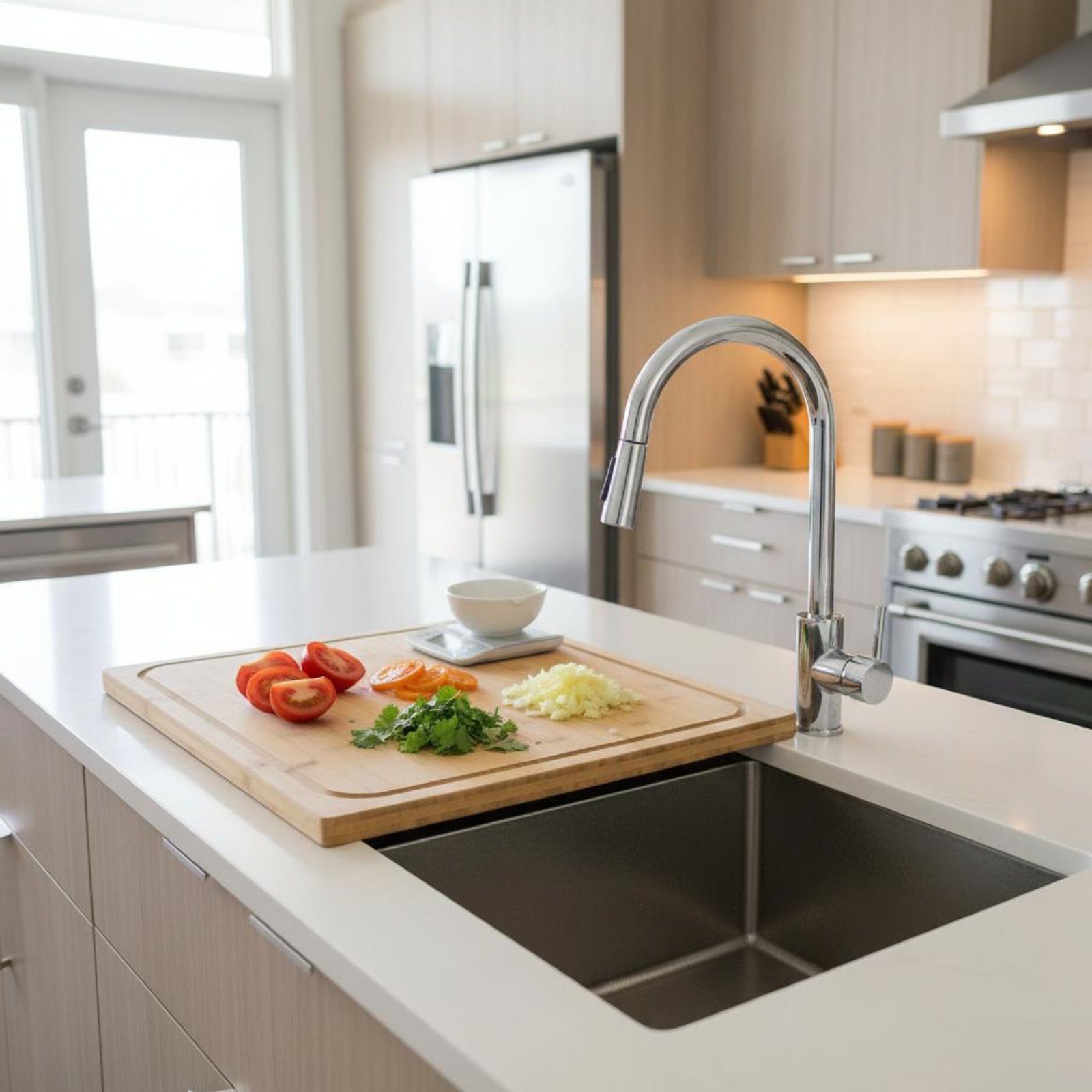 Over the Sink Cutting Board Mu - Home Cooking In review and price