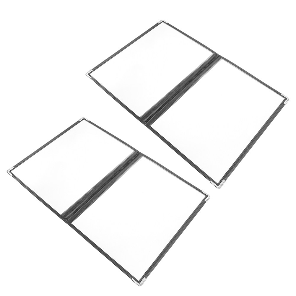 2Pcs Transparent Menu Cover Re - Home Cooking Menu review and price