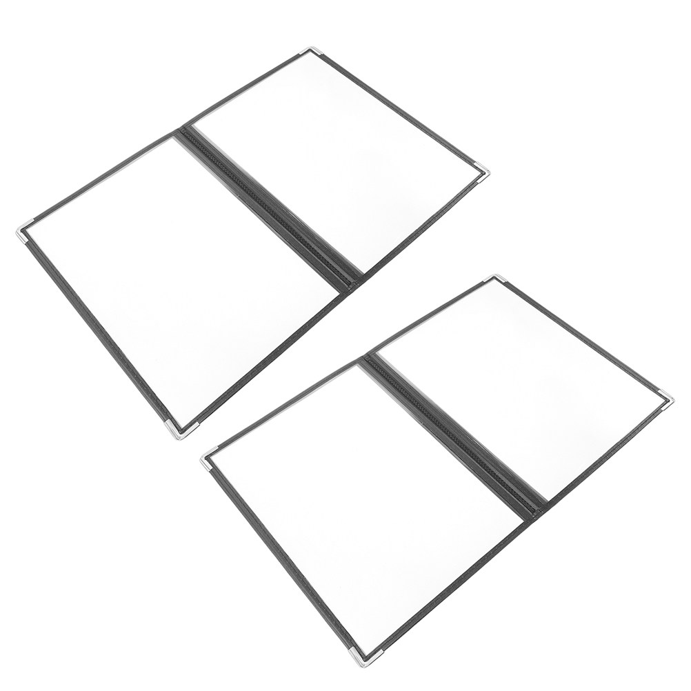 2Pcs Transparent Menu Cover Re - Home Cooking Menu review and price