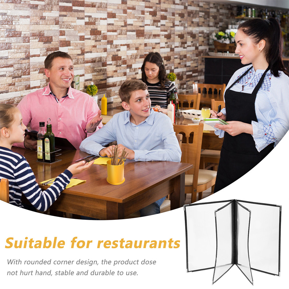 2Pcs Transparent Menu Cover Re - Home Cooking Menu review and price