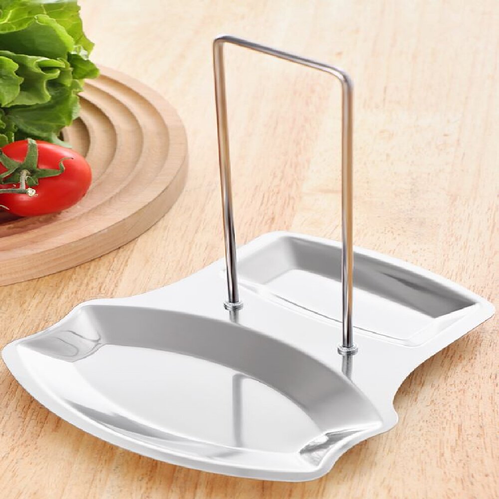 Stainless Steel Pot Lid Holder - Home Cooking Utensils review and price