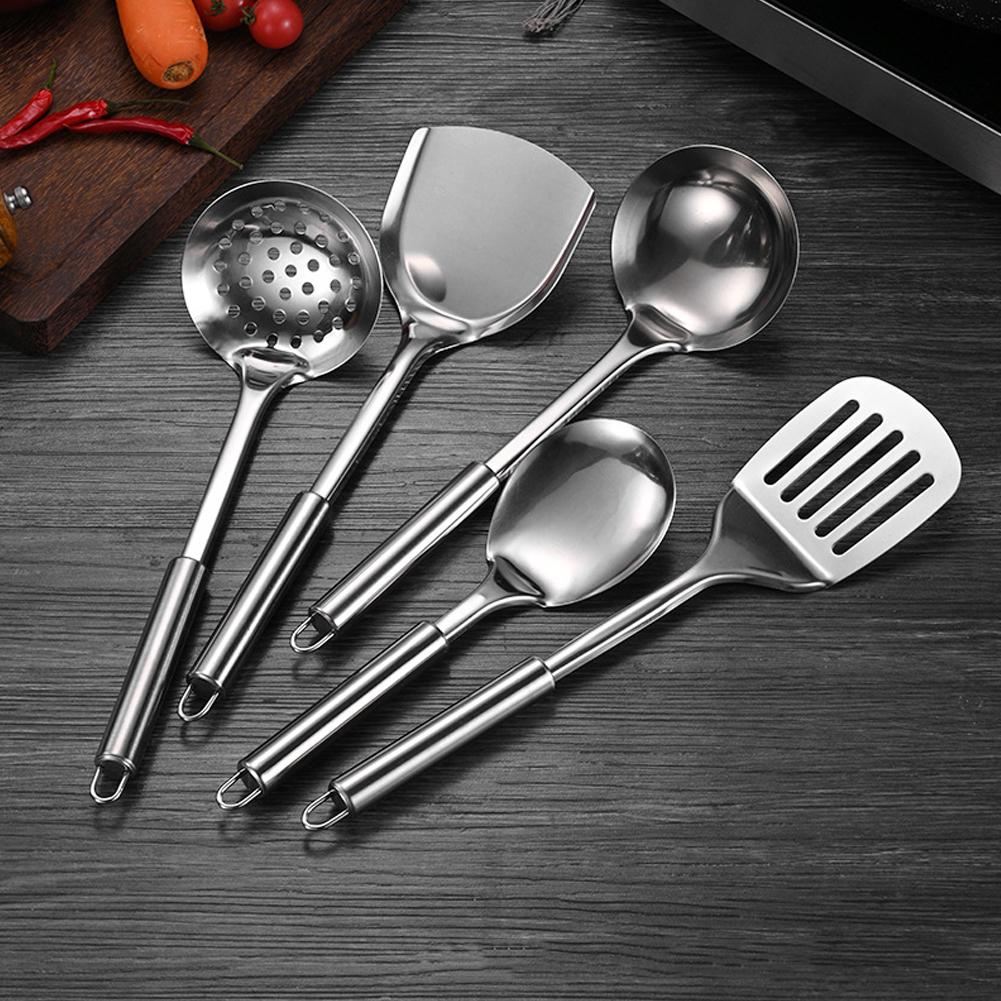 5PCS/SET Stainless Steel Pract - Home Cooking Utensil Set review and price