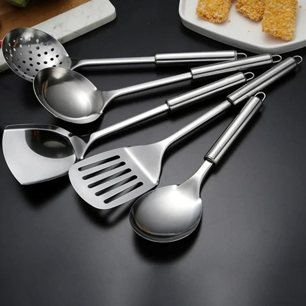 5PCS/SET Stainless Steel Pract - Home Cooking Utensil Set review and price