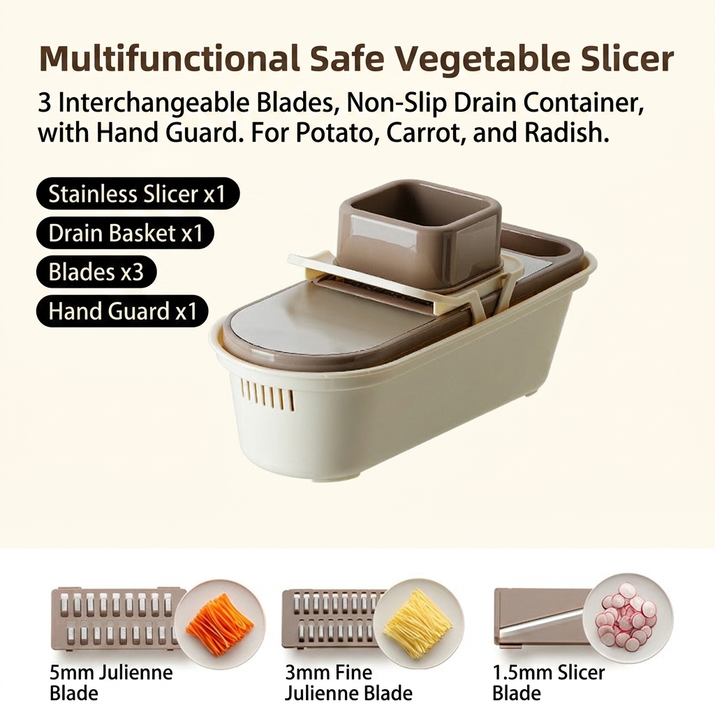 Vegetable Slicer Professional  - Home Cooking Shows review and price